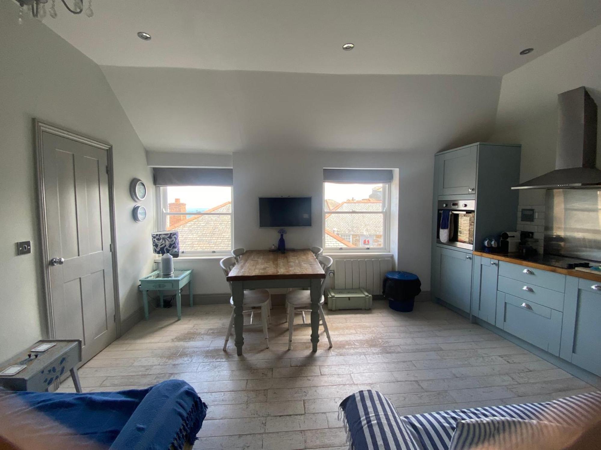Little Dolly Sea View 2 Bedroom Apartment, St Ives Town, Dog Friendly Exterior photo